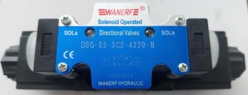 Van Điện Từ Thủy Lực DSG-02-3C2-A220-B (Van Thủy Lực, Van Dầu, Van 4/2, Van 4/3, SOLENOID DIRECTIONAL VALVES, Wanerf)