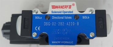 Van Điện Từ Thủy Lực DSG-02-2B2-A220-B (Van Thủy Lực, Van Dầu, Van 4/2, Van 4/3, SOLENOID DIRECTIONAL VALVES, Wanerf)