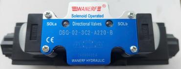 Van Điện Từ Thủy Lực DSG-02-3C2-A220-B (Van Thủy Lực, Van Dầu, Van 4/2, Van 4/3, SOLENOID DIRECTIONAL VALVES, Wanerf)