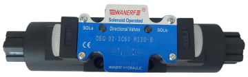 Van Điện Từ Thủy Lực DSG-02-3C60-R220-B (Van Thủy Lực, Van Dầu, Van 4/2, Van 4/3, SOLENOID DIRECTIONAL VALVES, Wanerf)