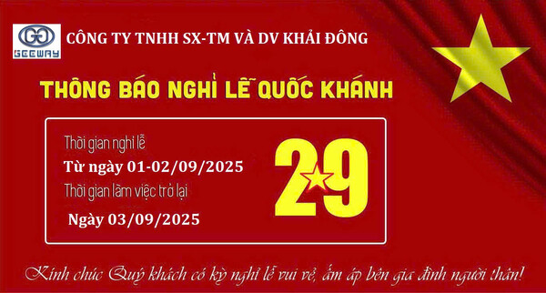 Thông Báo Nghỉ Lễ 2/9/2025